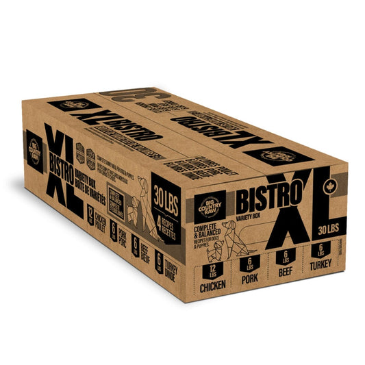 Big Country Raw – Boîte Bistro XL – 30lbs