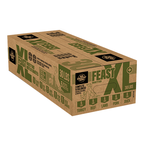 Big Country Raw – Boîte Festin XL – 30lbs