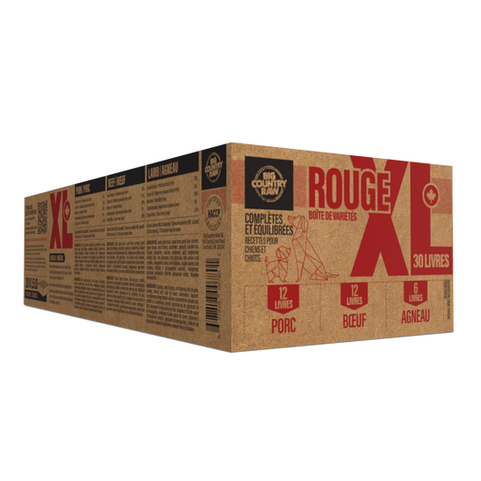 Big Country Raw – Boîte Rouge XL – 30lbs