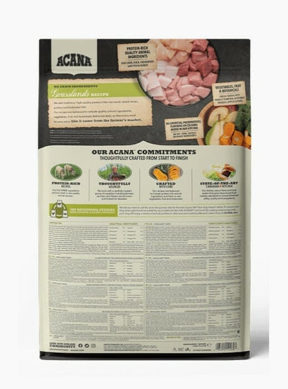 Acana – Regionals – Sans Grains - Grasslands - Chien