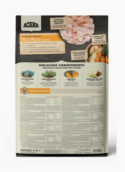 Acana – Regionals – Sans Grains - Wild Prairie - Chien