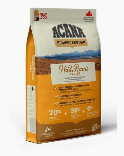 Acana – Regionals – Sans Grains - Wild Prairie - Chien
