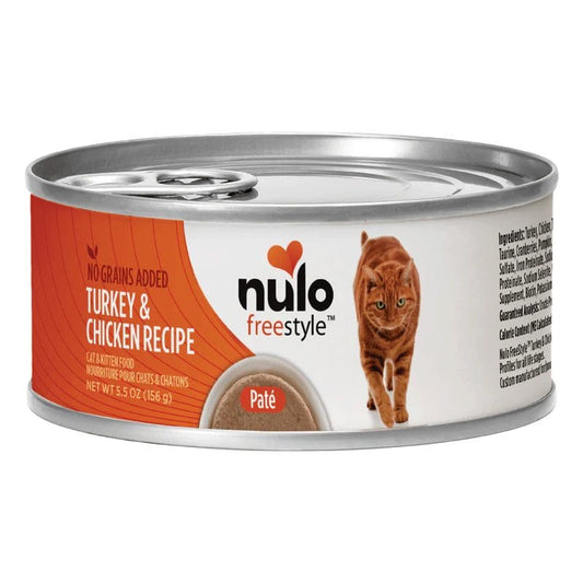 Nulo – Conserve chat freestyle - Dinde et poulet en pâté
