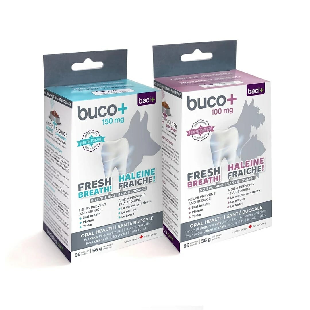 Baci + – Soins dentaires chiens et chats