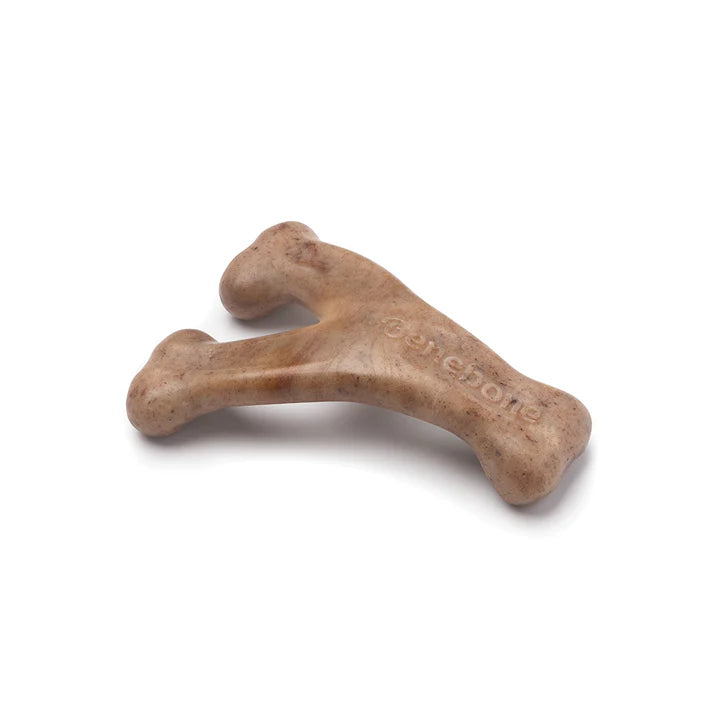 Benebone  – Os à gruger en Nylon Chiot – Ensemble bacon et os en caoutchouc