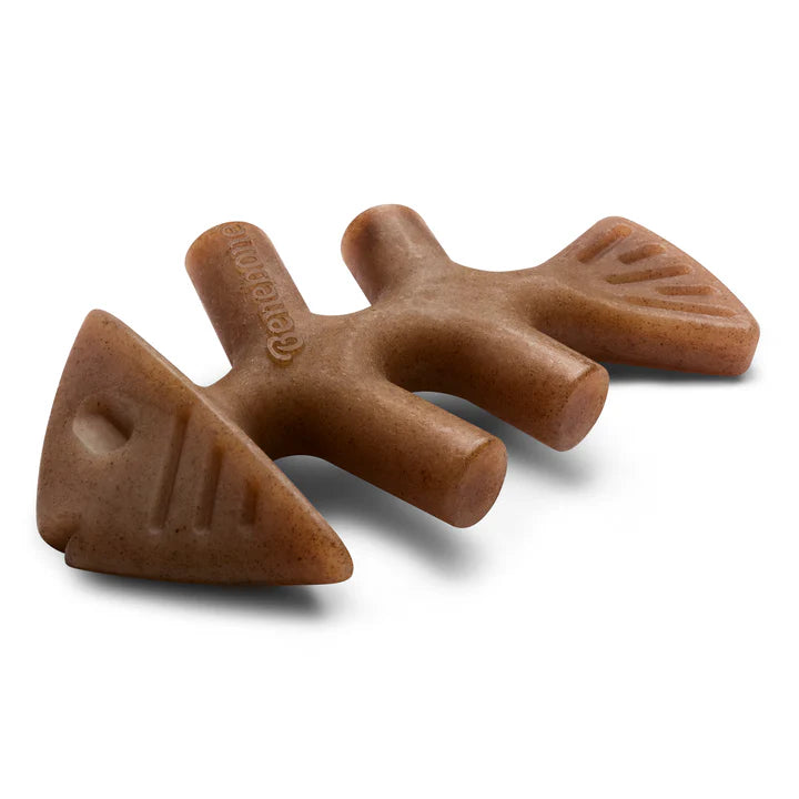 Benebone  – Os à gruger en Nylon Tiny – Ensemble saumon