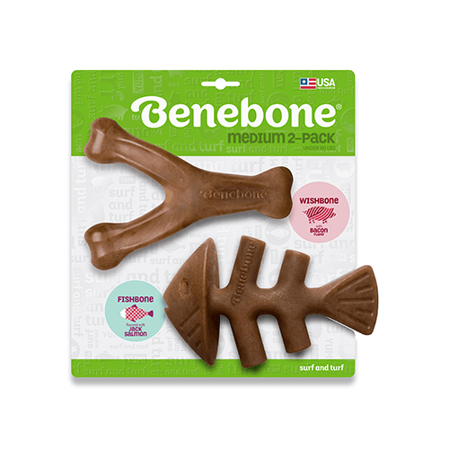 Benebone  – Os à gruger en Nylon – Fishbone/Whishbone