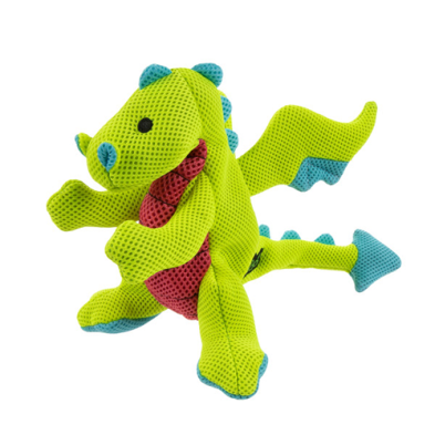 GoDog – Double Chew Guard - Peluche petit dragon