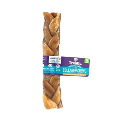 Treatly – Tresse de collagène enrobée de poulet