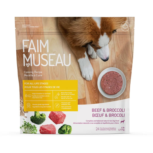 Faim Museau – Recette à cuire - Boeuf et brocoli - 6lb