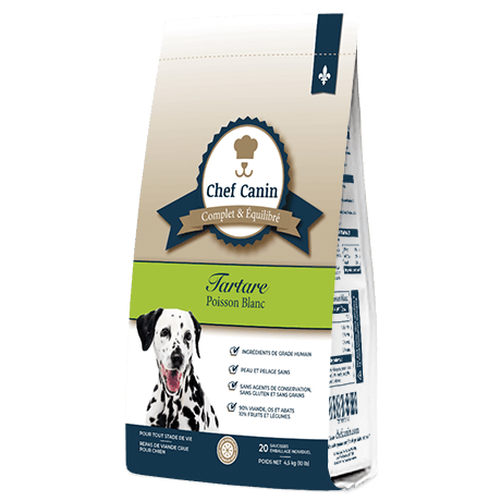 Chef Canin – Formule poisson blanc – 10lb