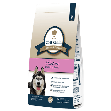 Chef Canin – Formule poulet et boeuf – 10lb