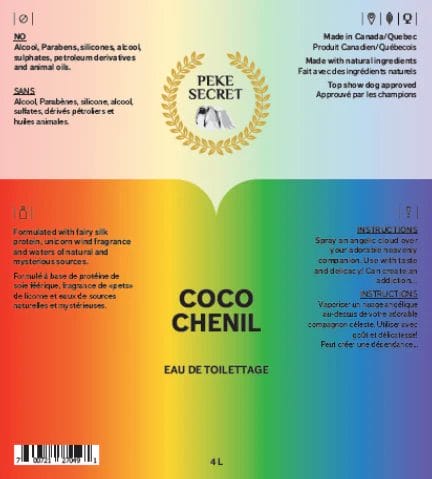 Peke Secret – Coco Chenil Eau de toilettage