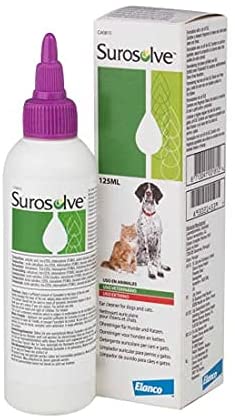 Surosolve – Lotion de nettoyage auriculaire pour chiens et chats