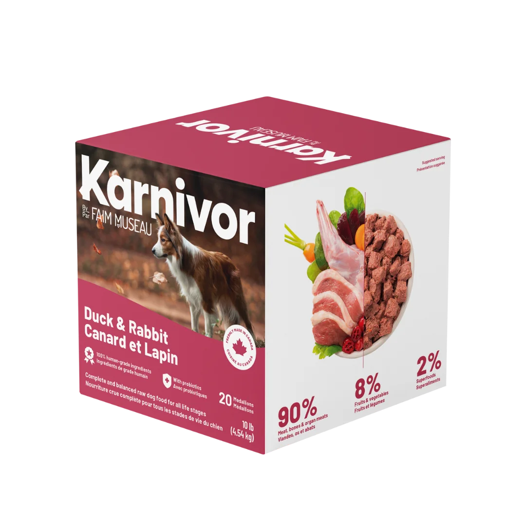 Karnivor – Formule canard & lapin - 10lbs
