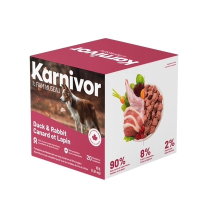 Karnivor – Formule canard & lapin - 10lbs