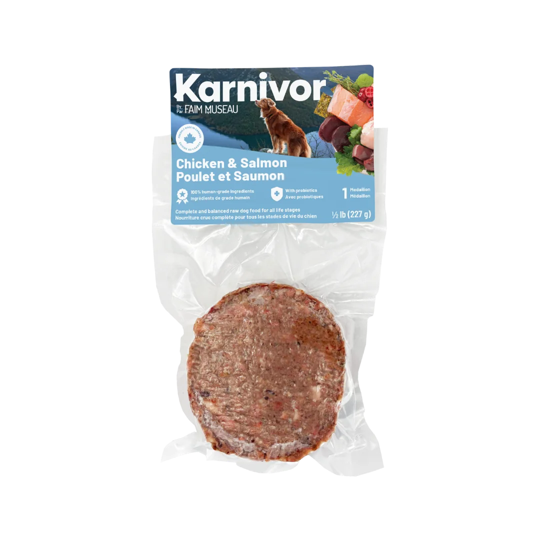 Karnivor – Formule poulet & saumon - 10lbs
