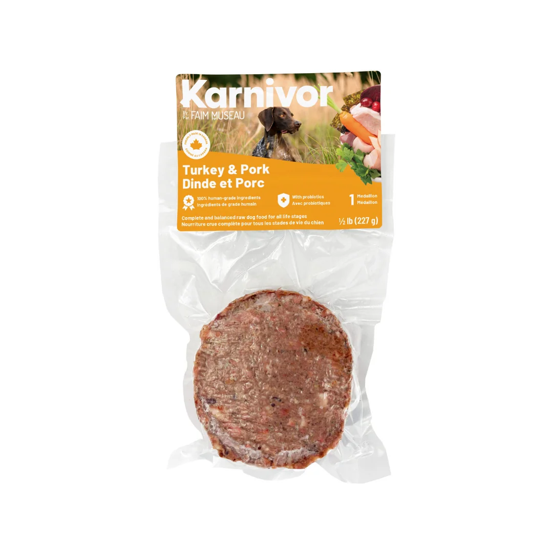 Karnivor – Formule dinde & porc - 10lbs