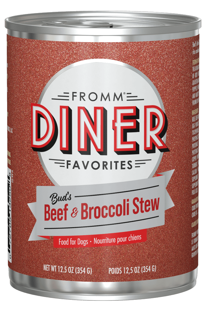 Fromm – Ragoût de boeuf et brocoli de Bud - 354g