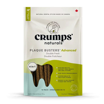 Crump's Naturals – Plaque Busters - Double Fraîcheur - 270g