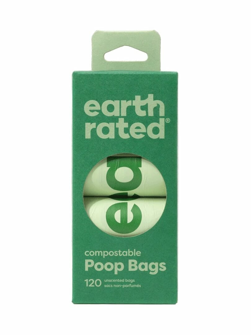 Earth Rated – Sacs de ramassage compostables certifiés – 120 sacs