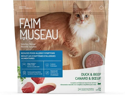 Faim Museau – Formule Chat - Canard et Boeuf – 6lb