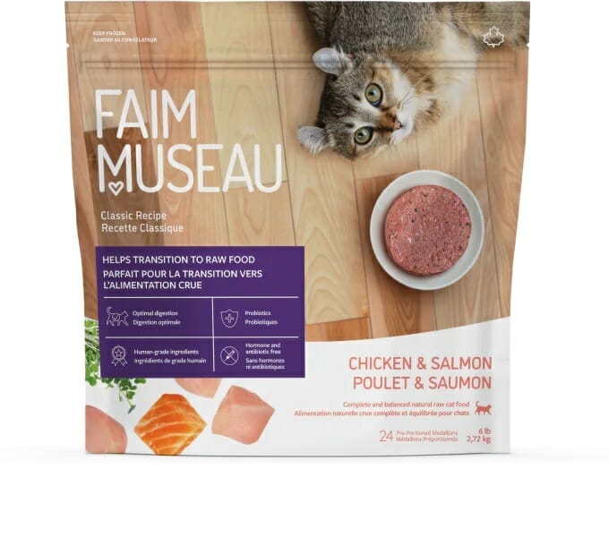 Faim Museau – Formule Chat - Poulet et Saumon – 6lb