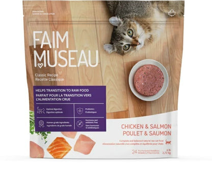 Faim Museau – Formule Chat - Poulet et Saumon – 6lb