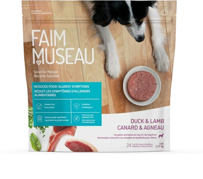 Faim Museau – Canard et Agneau – 6lb