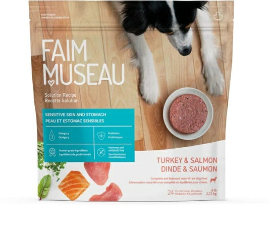 Faim Museau – Dinde et Saumon – 6lb