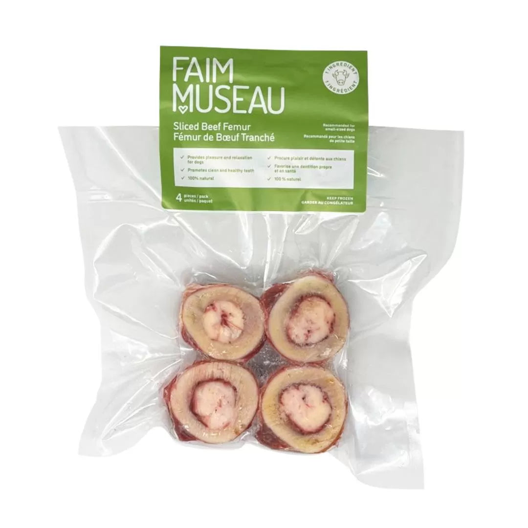 Faim Museau – Fémur de boeuf tranché