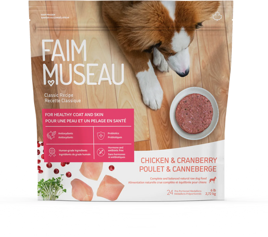 Faim Museau – Poulet et canneberge - 6lb