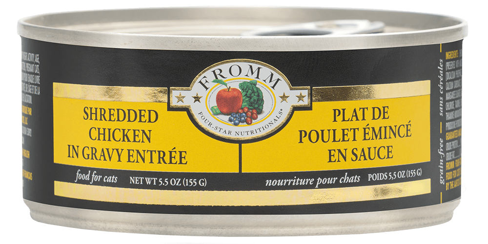 Fromm – Conserve chat - Poulet émincé en sauce - 155g