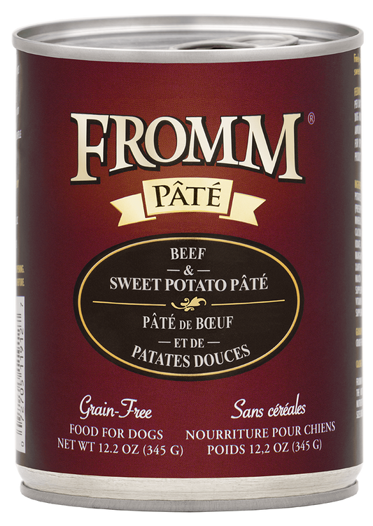 Fromm – Pâté de boeuf et de patates douces - 345g