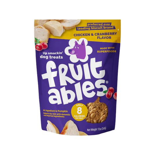 Fruitables – Gâteries poulet et canneberges