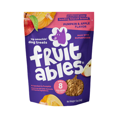 Fruitables – Gâteries citrouille et pomme