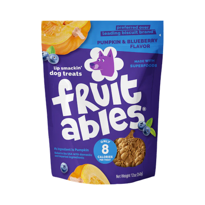 Fruitables – Gâteries citrouille et bleuet