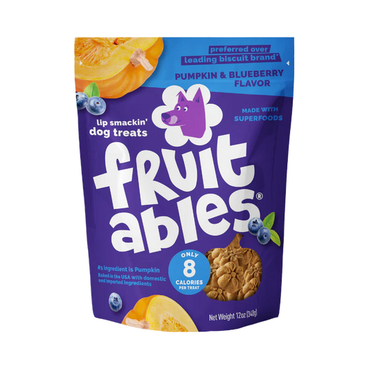 Fruitables – Gâteries citrouille et bleuet