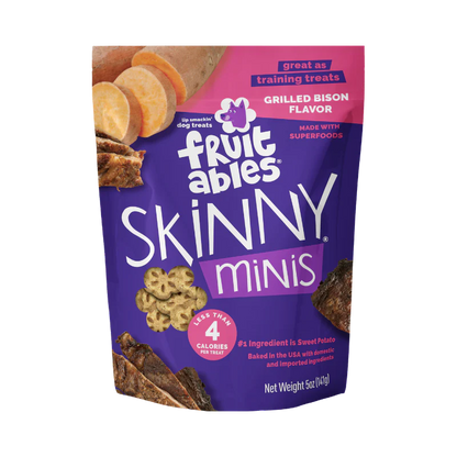 Fruitables – Gâteries ''Skinny Minis'' – Bison