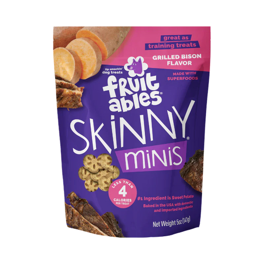 Fruitables – Gâteries ''Skinny Minis'' – Bison