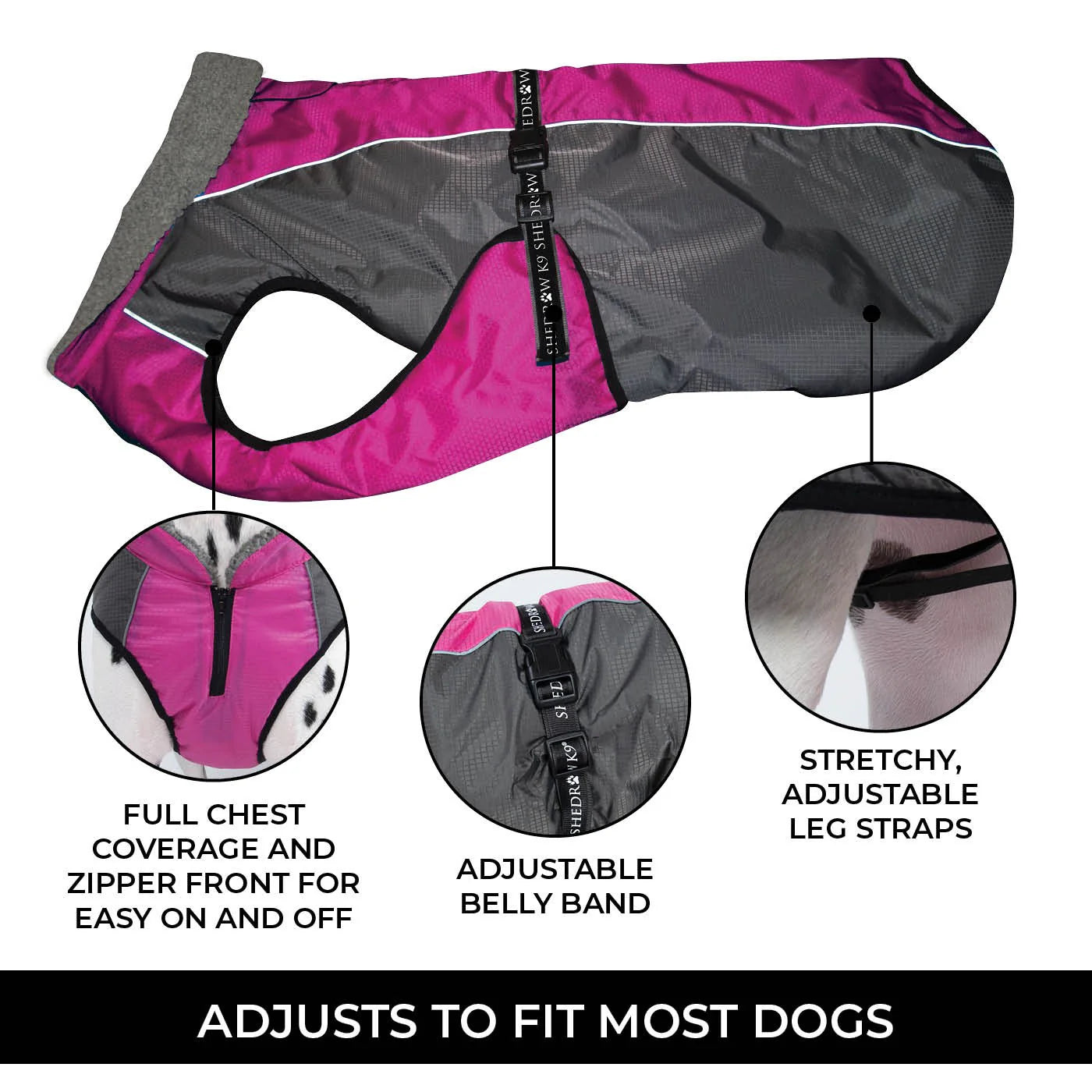 Shedrow K9 – Manteau d'hiver Chinook