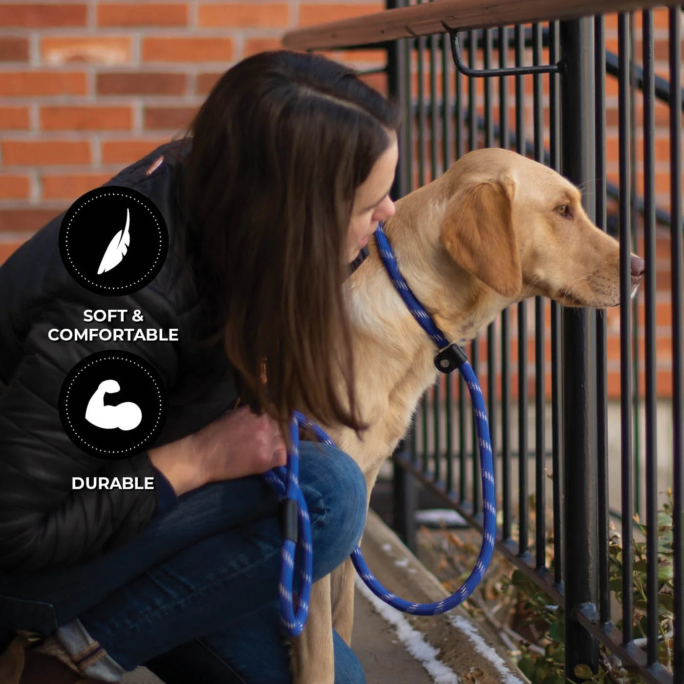 Shedrow K9 – Camino - Laisse coulissante en corde