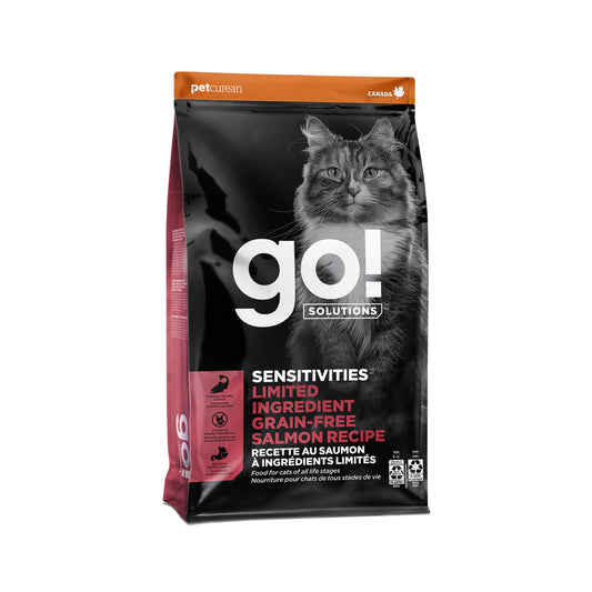 Petcurean – Go! Solutions - Ingrédients Limités – Sans Grains - Saumon