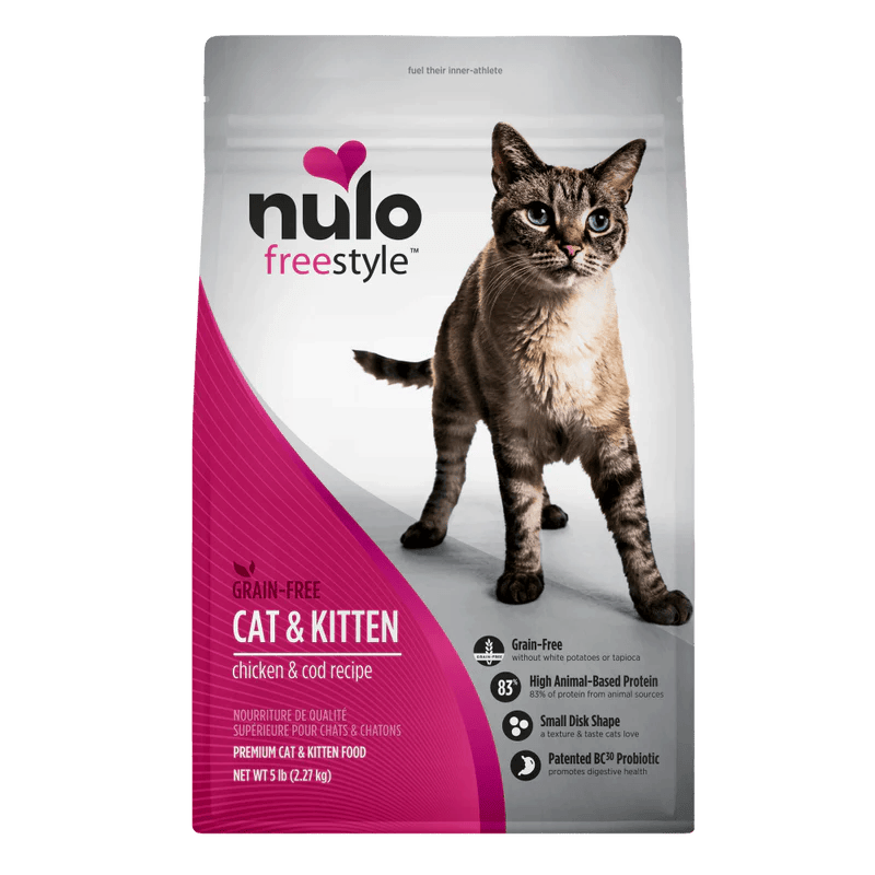 Nulo – Freestyle - Chats et chatons sans grains - Poulet et morue