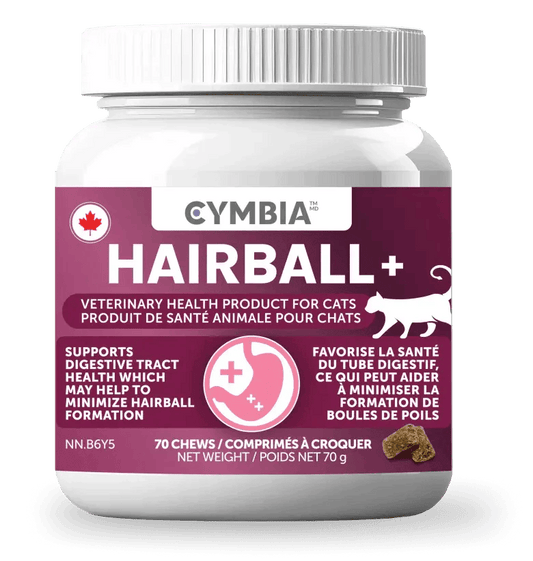Cymbia – Bouchées pour chat - Boules de poils+