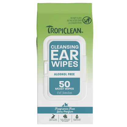 Tropiclean – Lingettes nettoyantes pour oreilles