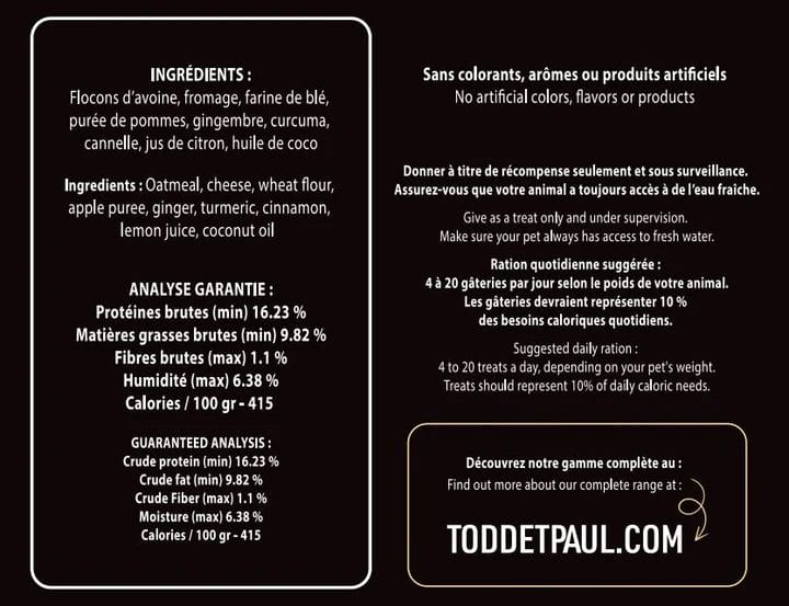 Todd & Paul – Biscuits – Fromage