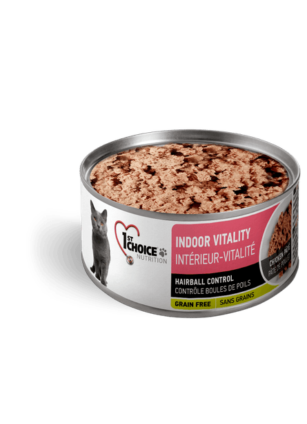 1st Choice – Conserve chat - Pâté Intérieur- Vitalité - 156g