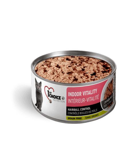 1st Choice – Conserve chat - Pâté Intérieur- Vitalité - 156g