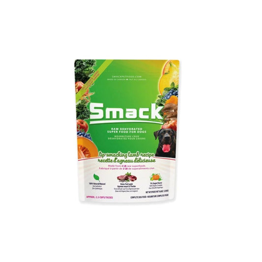 Smack – Nourriture crue déshydratée pour chien – Agneau
